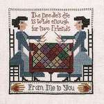 Click/tap for more details of The Needle's Eye (cross stitch) by The Prairie Schooler