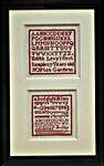 Click/tap for more details of The Needlework of Edith Levy (cross stitch) by Hands Across the Sea Samplers