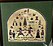 Click for more details of The Nutcracker (cross stitch) by Twin Peak Primitives