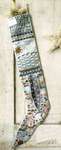 Click/tap for more details of The Ocean Blue Stocking (cross stitch) by Kathy Barrick
