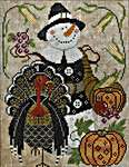 Click for more details of The Pilgrim (cross stitch) by Cottage Garden Samplings