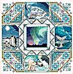 Click for more details of The Polar Mandala (cross stitch) by Chatelaine