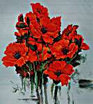 Click for more details of The Poppies (cross stitch) by Luca - S