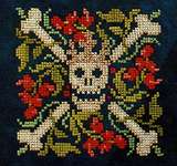 Click/tap for more details of The Queen That Was (cross stitch) by Ink Circles