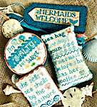 Click/tap for more details of The Salty Mermaid (cross stitch) by Erica Michaels