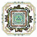 Click for more details of The Scotland Mandala (cross stitch) by Chatelaine