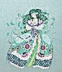 Click for more details of The Snow Maiden (cross stitch) by Mirabilia Designs