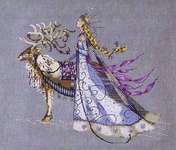 Click for more details of The Snow Queen (cross stitch) by Mirabilia Designs