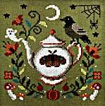 Click for more details of The Spooky Teapot (cross stitch) by Tiny Modernist