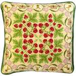 Click/tap for more details of The Strawberry Patch Tapestry (tapestry) by Bothy Threads