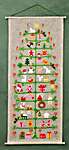 Click/tap for more details of The Tree Christmas Advent Calendar (cross stitch) by Permin of Copenhagen