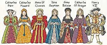 Click/tap for more details of The Tudor Roses (cross stitch) by Bothy Threads
