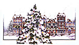 Click for more details of The Village Tree (cross stitch) by Stoney Creek