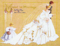 Click for more details of The Wedding (cross stitch) by Lavender & Lace