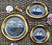 Click/tap for more details of The Windflower And The Whale (cross stitch) by Cosford Rise
