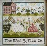 Click for more details of The Wool and Flax Co. (cross stitch) by Plum Street Samplers