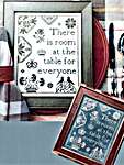 Click/tap for more details of There Is Room (cross stitch) by The Proper Stitcher