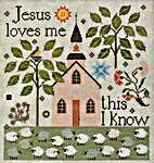 Click/tap for more details of This I Know (cross stitch) by Plum Street Samplers