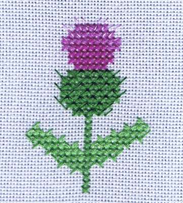 Thistle Knitting Chart