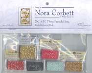 Click for more details of Three French Hens Embellishment Pack (beads and treasures) by Nora Corbett