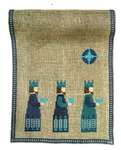 Click/tap for more details of Three Kings Table Runner (cross stitch) by Haandarbejdets Fremme