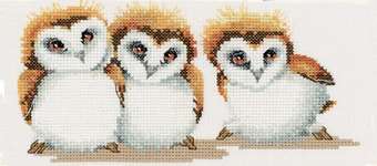 Click/tap for more details of Three Little Maids (cross stitch) by Valerie Pfeiffer