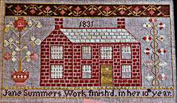 Click for more details of Throw Wide The Windows (cross stitch) by Shakespeare's Peddler