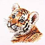 Click for more details of Tiger Cub (cross stitch) by Alisa