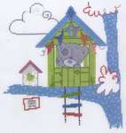 Click/tap for more details of Tiny Tatty Teddy - Home Tweet Home (cross stitch) by DMC Creative