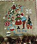 Click/tap for more details of Tis the Season (cross stitch) by Lilli Violette