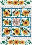 Click/tap for more details of To Bee or not to Bee (cross stitch) by Imaginating