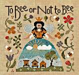 Click/tap for more details of To Bee Or Not To Bee (cross stitch) by Jardin Prive