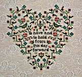 Click for more details of To Have And To Hold (cross stitch) by Monticello Stitches