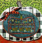 Click for more details of Toads on a Pumpkin (cross stitch) by Rosewood Manor