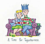 Click/tap for more details of Togetherness (cross stitch) by Peter Underhill