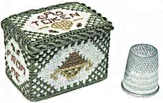 Click/tap for more details of Token From Me To Thee (cross stitch) by Noteworthy Needle