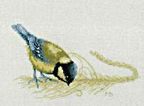 Click for more details of TomTit (cross stitch) by Marjolein Bastin