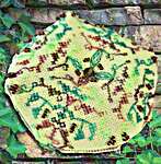 Click/tap for more details of Tonal Tango I (cross stitch) by Meridian Designs
