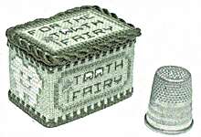 Click/tap for more details of Tooth Fairy Box (cross stitch) by Noteworthy Needle
