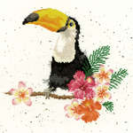 Click for more details of Toucan of my Affection (cross stitch) by Bothy Threads