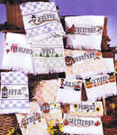 Click/tap for more details of Towels of the Month (cross stitch) by Stoney Creek