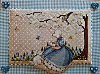Click for more details of Tra I Fiori (Among the flowers) (cross stitch) by Serenita di Campagna
