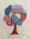 Click for more details of Tree Crazy Spring (cross stitch) by Carolyn Manning