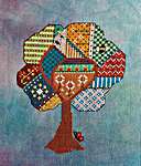 Click for more details of Tree Crazy Summer (cross stitch) by Carolyn Manning
