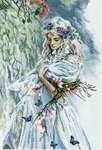 Click/tap for more details of Tree Nymph (cross stitch) by RTO