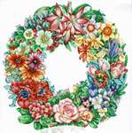 Click for more details of Triumph of Flowers (cross stitch) by Andriana