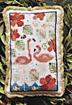 Click/tap for more details of Tropic Troupe (cross stitch) by Plum Street Samplers