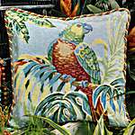 Click for more details of Tropical Parrot (tapestry) by Glorafilia