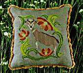 Click for more details of Tudor Goat (cross stitch) by The Blue Flower