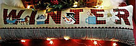 Click for more details of Twin Peak's Plaid-demic Winter (cross stitch) by Twin Peak Primitives